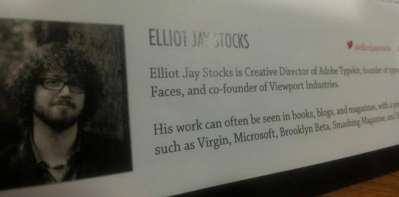 Elliot Jay-Stocks Presentation